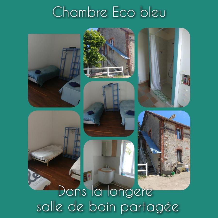 Chambre à La Ferme Saint-Martin-des-Champs  Exterior foto